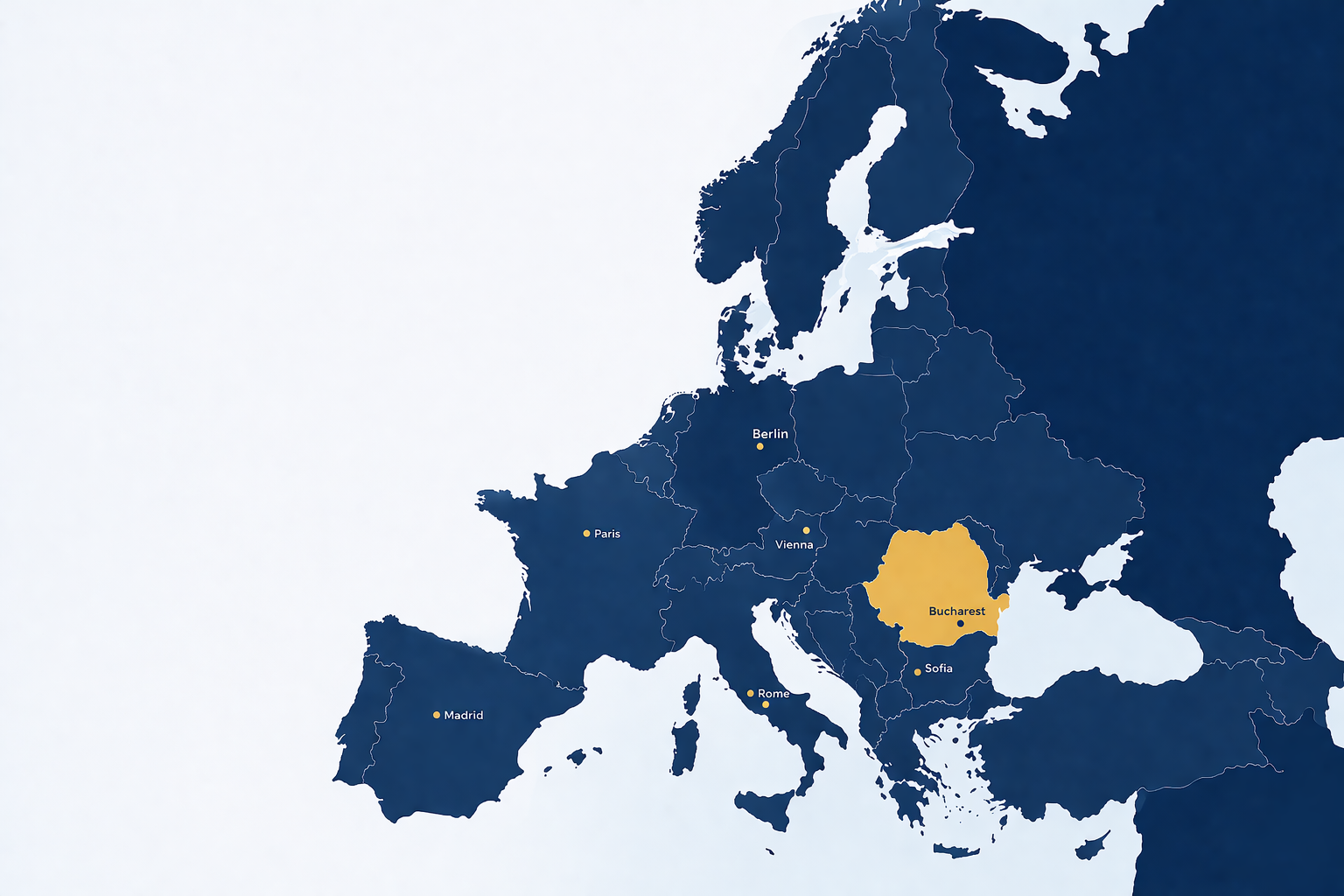 EuroBridge Europe map